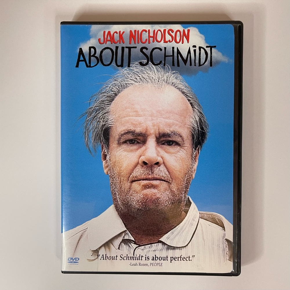 About Schmidt DVD.     Bundle for discount